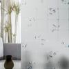 Window Film Bathroom Privacy Frosted Stained Glass Film Colorful Flower Bedroom Living Room Glass Decorative Window Stickers