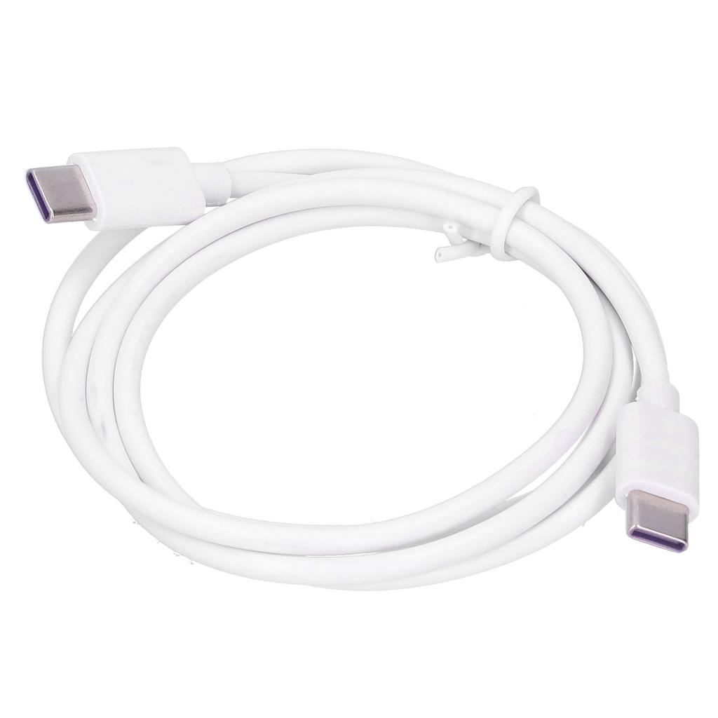 Kuulaa 60W USB Fast Charging Cable TPE TypeC to TypeC Data Line Cord Charger Transfer Wire(1m )