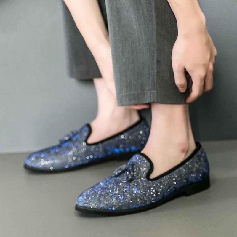 

Мода Мужчины Вождение Дизайнерский Бренд Повседневные Горох Синие Роскошные Лоферы Балетки Мокасины Ленивая Лодка Мужская Обувь для Мужчин Обувь Zapatos Hombre 38 синий