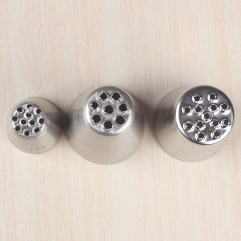 Stainless Steel Grass Piping Nozzle Set