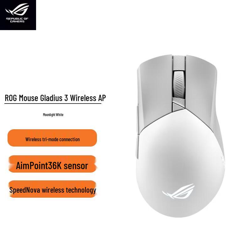 ROG Gladius III Wireless AimPoint 36K Gaming Mouse