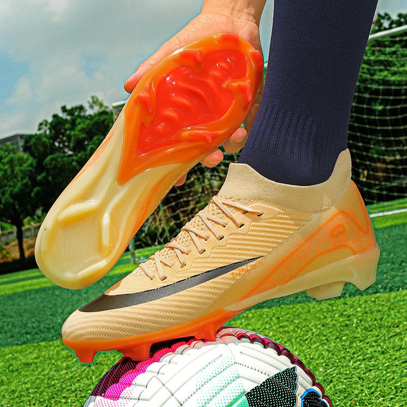 New Male's Soccer Sport Boots Training FG Top Quality Non-Soccer Shoes for Slip Cleats Sneakers Wholesale Drop Shipping Unisex Adult