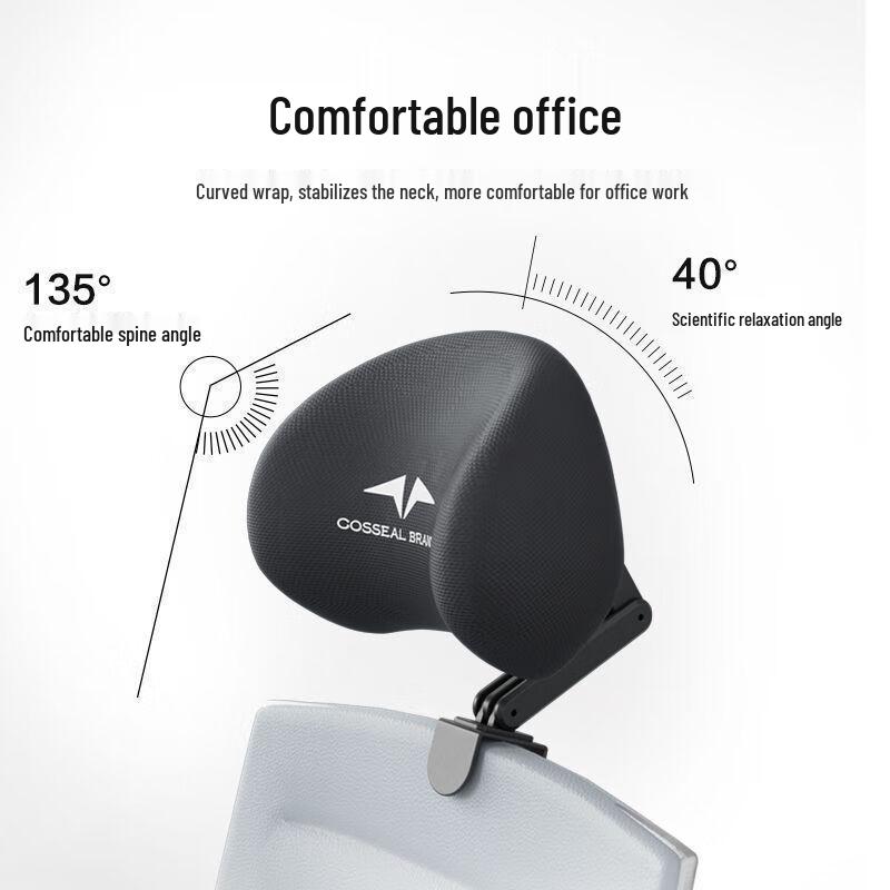 Changbaosen Adjustable Memory Foam Chair Headrest