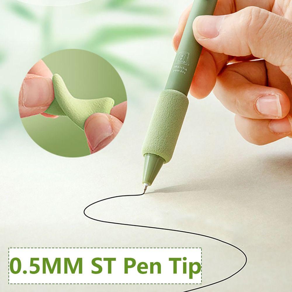 4PCS/Set ST Tip Neutral Pen Press Type Ballpoint Pen Quick Drying Gel Pen  Student Specific