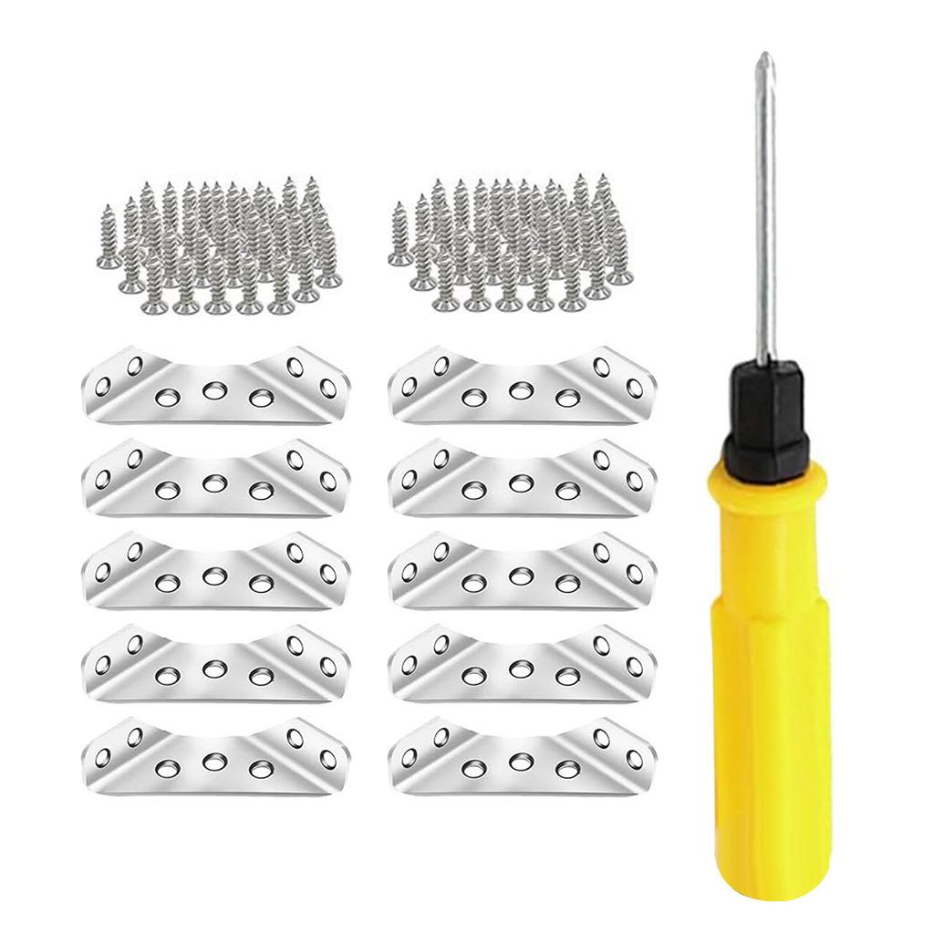 Convenient Furniture Corner Connectors Secure Furniture Fastener Hassles frees Furniture Connection Set Simple Install