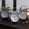 Mute Type Retro Alarm Clock Super Loud Bell Alarm Clock Study Silent Table Clock  Clock Ornament