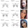 3D Rhinestone Bright Face Stickers for Festival Glitter Makeup Jewelry Sticker On Face Crystals Gems Jewels Diamonds Decoration