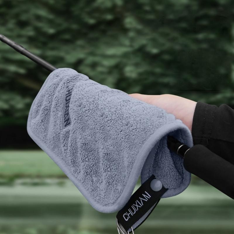 Fishing Towels with Clip Microfiber Towels Fishing Accessories Soft Quick Drying Baits Towel for Scrubbing Boats & Rods