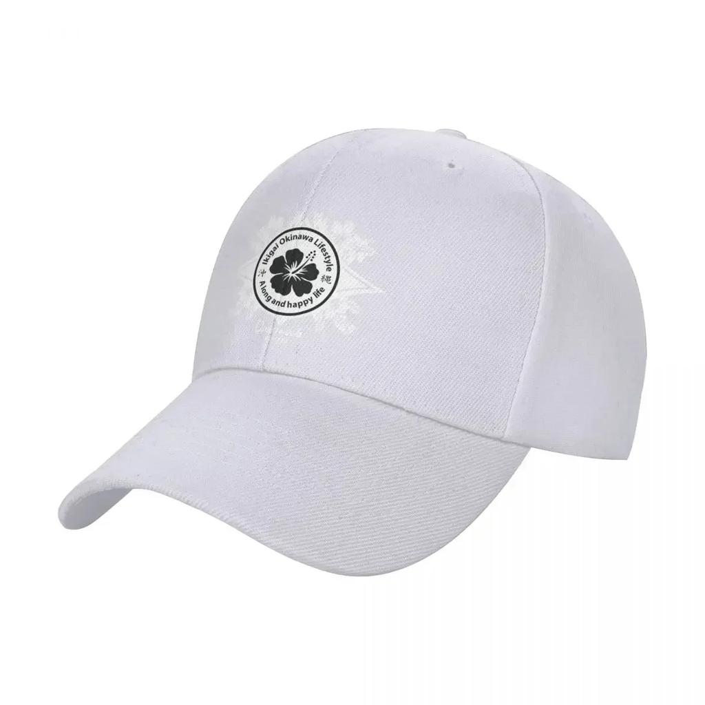 Casquette de Baseball Ikigai Okinawa Visière Thermique Chapeau Personnalisé Streetwear Casquettes Personnalisées Chapeaux pour Femmes Unisexe