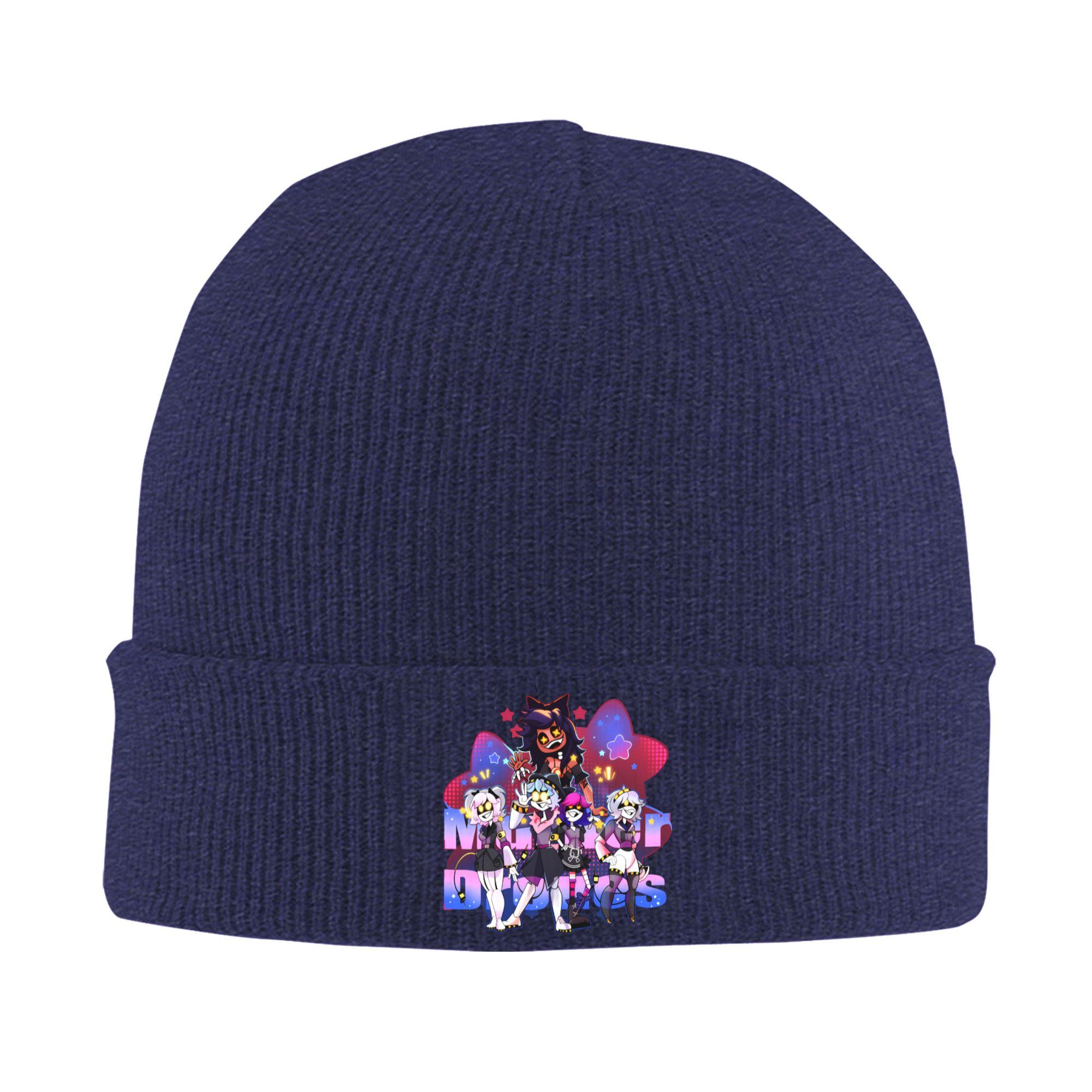 

Murder Drones Knitting Hat Vintage Caps Female Male Gym Beanie Hats Winter Design Elastic Bonnet Hats One Size