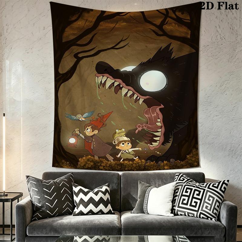 Over the Garden Wall Pattern Home Decor Tapestry, Wall Hanging, Decorative RV Wall Cloth.SGT0917532