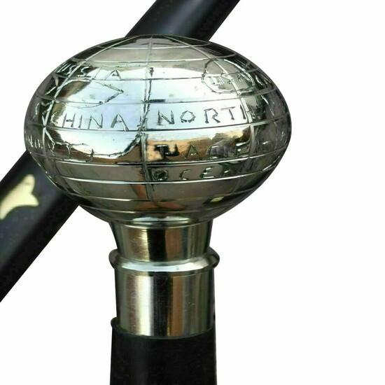 

Антикварный стиль Викторианский Винтажный Дизайнерская Латунная Ручка Трость Деревянная Трость M аэро