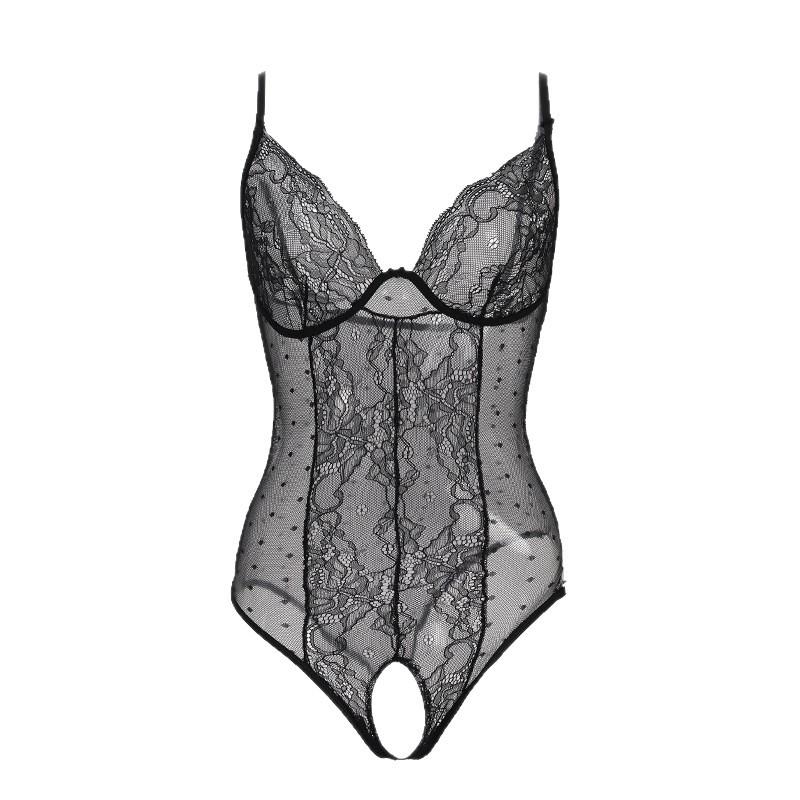 Sexy Lingerie Open Crotch Free Perspective Temptation Sling