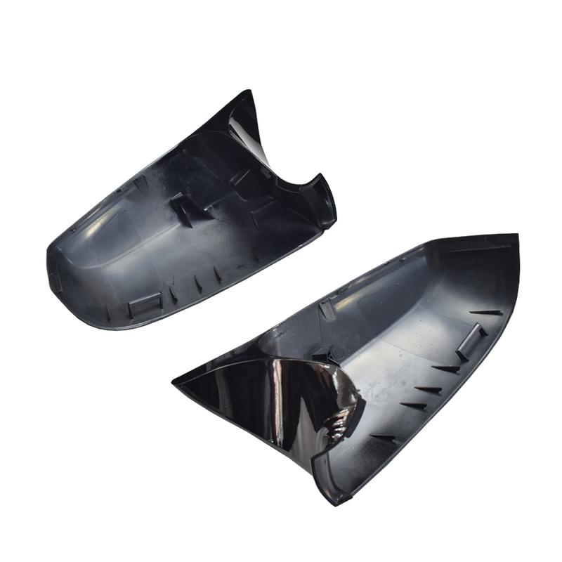 Side Wing Rearview Mirror Cover Cap For BMW 5 6 7 Series F01 F02 F03 F04 F06 F07 F10 F11 F12 F13 Carbon Black High Quality Types