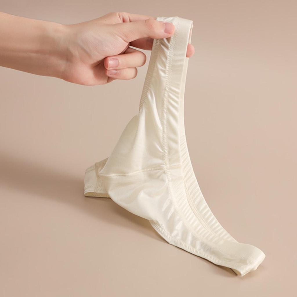 Men's Satin Ice Silk Breathable Thong Briefs