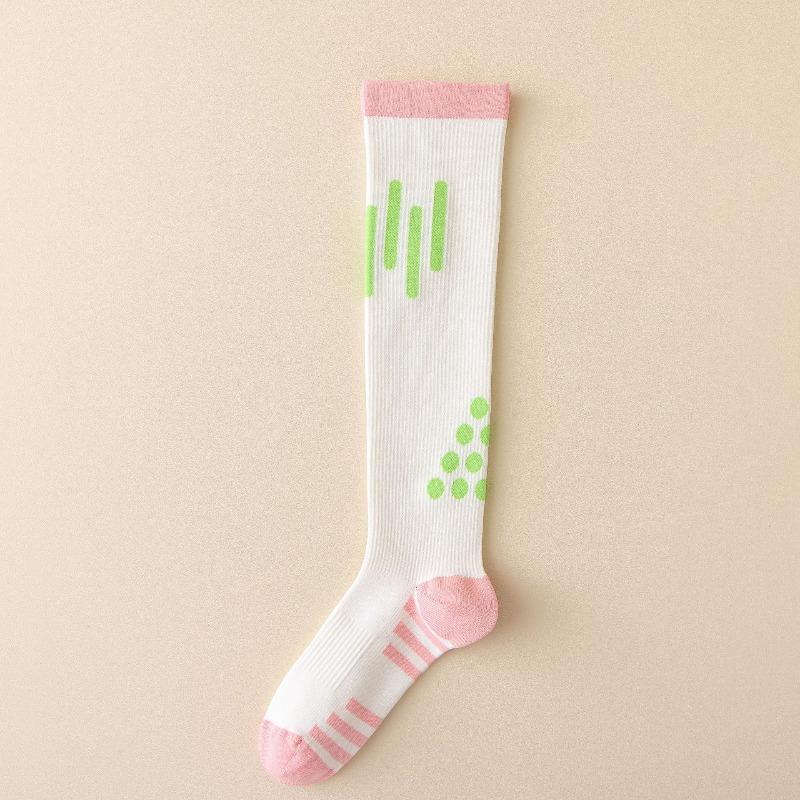 Sports Socks for Women, Running and Skipping Rope, Calf Socks, Marathon Fitness, Pressure, Knee-high Socks, Muscles Can Compress Socks for Women