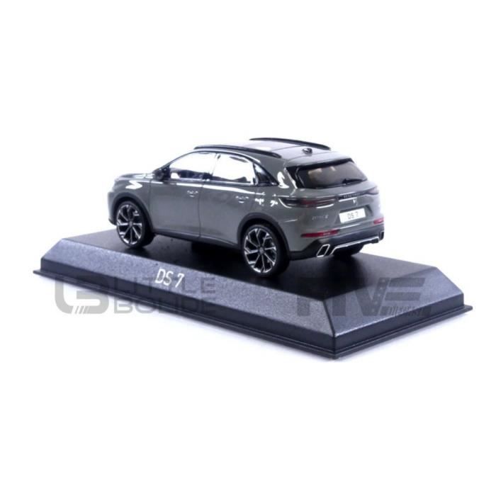 Voiture miniature de collection - citroen ds7 - 2022 - gris laqué - 1/43 - norev