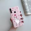 For Huawei Honor 9X STK-LX1 Case Soft Matte Silicon Cute Cat Cactus Cover For Honor 9X Honor9X 9 X Premium Pro Phone Case Bumper