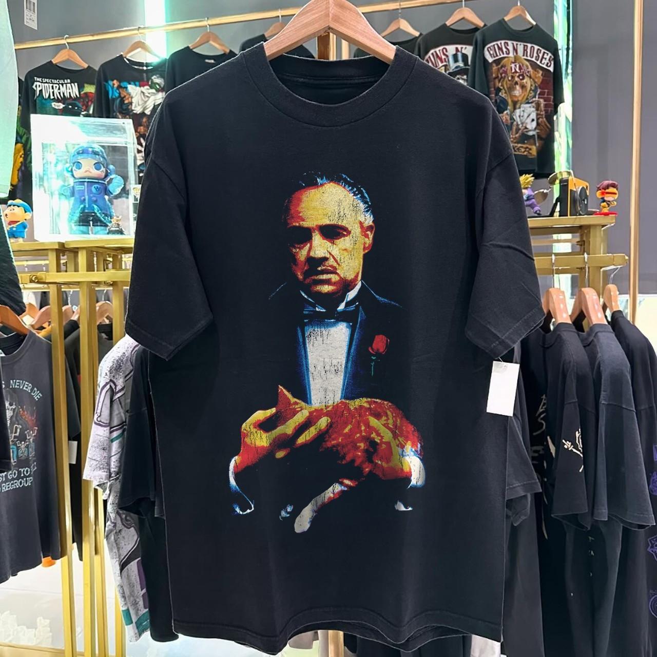 DON CORleONe The GODfather Classic T-Shirt Black M S
