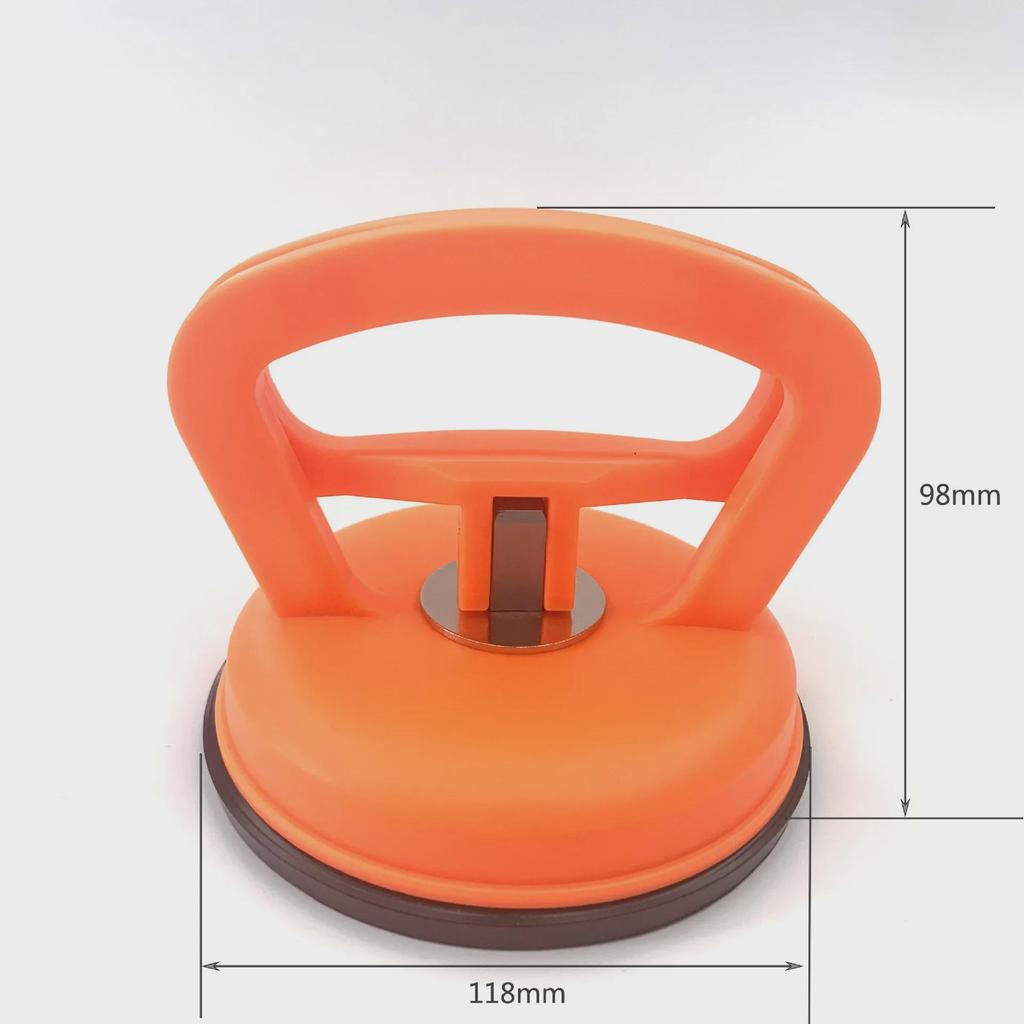 Trippelklo Glas Sugkopp - Vakuum Aluminium Kakellyftare och Verktyg för Buckelborttagning