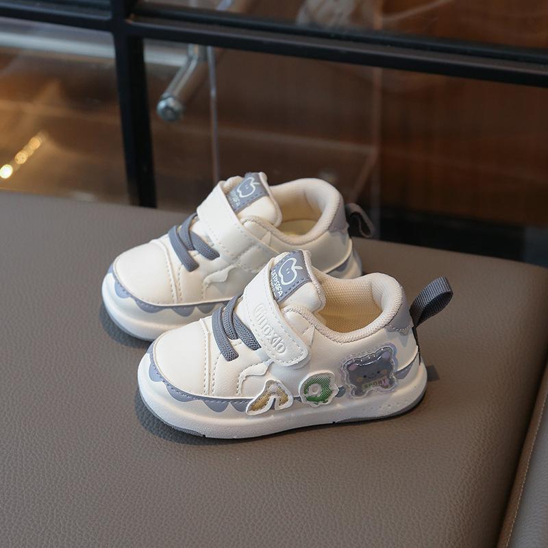 2025 Autumn New Male and Female Infants Toddler Shoes Soft Sole Non-slip Anti-kick Breathable Sandals 1-3 Years Old Single Shoes