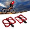 2PCS Road Bike Pedals Aluminum Alloy Anti Slip Lightweight Flat   Pedals for Mountain Bike
