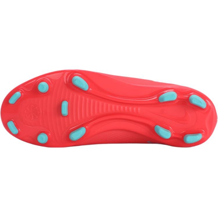 Nike Mercurial Vapor 16 Club MG GS Mad Energy Pack Kids Sneakers Red Ember-Glow Aurora-Green FQ8286-800
