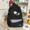 Schoolbag cloud feeling clear blue soft cute rabbit backpack student party healing feeling campus class holiday travel sweet bag
