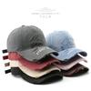 Japanese Women's Spring and Autumn Retro Washed Holes Solid Color Light Board Baseball Cap Outdoor Men's Travel Sun Protection Shade Cap
