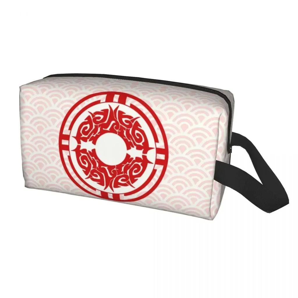 Logo Sekty Gusu Lan Kosmetyczka Kobiety Podróżny Organizer na Kosmetyki Moda The Untamed Wei Wuxian Przechowywanie Torby na Przybory Toaletowe