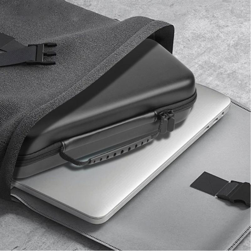 Travel Case Carrying Bag Featuring Shockproof Interior and Organized Storage For Win 5 Handheld Gaming Consoles Safety