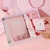 Autumn Winter Gift Set: Scarf & Insulated Cup for Her Birthday