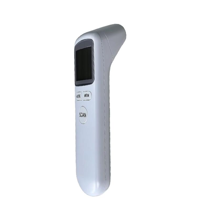Non Contact Forehead Digital Thermometer for Adults Kids All Ages and Color Coded Guidance Touchless Fast Reading Thermometer Plastic