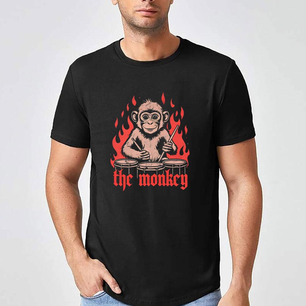 The Monkey 2025 Oz Perkins Theo James TShirt Unisex NEON
