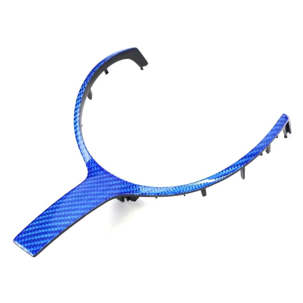 Carbon Fiber Steering Wheel Trim For Bmw F30 F10 F20 F32 F34 F48 F25 F26 550D 328M M Sport Interior Decoration Car Accessories