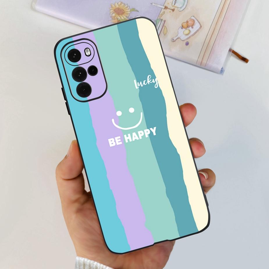 For Motorola Moto G22 Case XT2231-2 New Fashion Painted Cover Soft Silicone Phone Case For Moto G22 G 22 MotoG22 Back Cover Bags