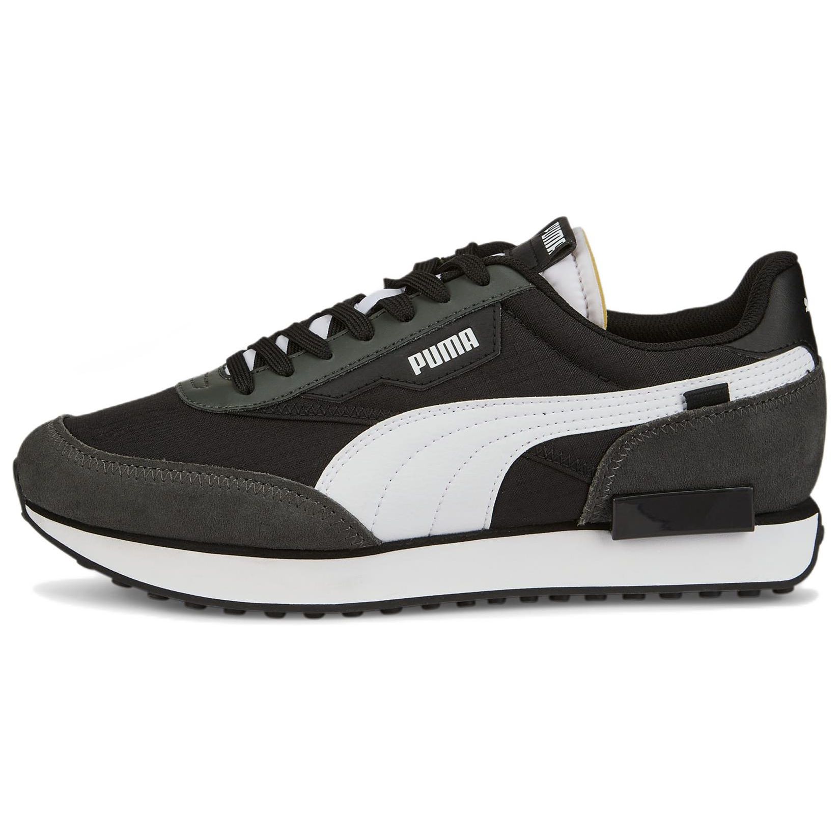 PUMA Future Rider Unisex Lifestyle Shoes Black White 371149-88 EU 37.5