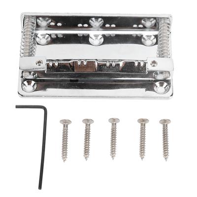 Ponte per Mandolino Cr Lega 8 Corde Ponte per Mandolino in Metallo Accessori per Strumenti Musicali