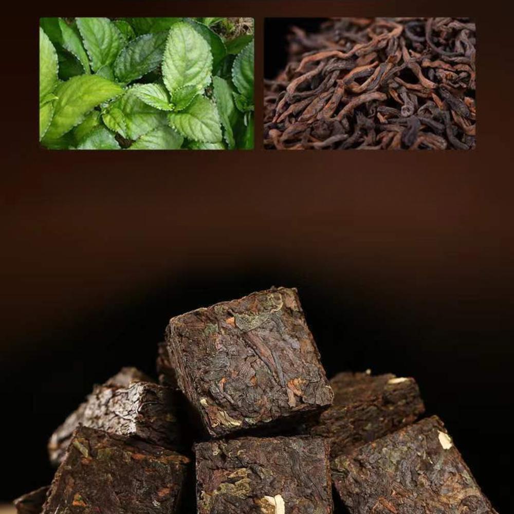 500g Aged Glutinous Rice Fragrant Ripe Pu'er Xiaotuo Tea Premium Mini Tea Brick