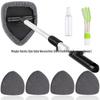 Telescopic Microfiber Car Window Cleaning & Defogging Brush Set
