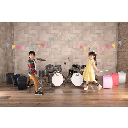 Pearl ROADSHOW JR. Schlagzeugset in Juniorgröße, Jet Black, RSJ465/C #31