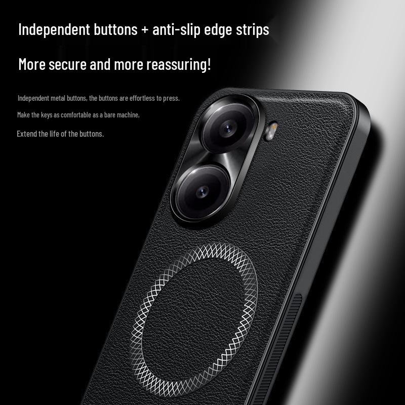 Redmi Turbo4Pro Magnetic Anti-Drop Case for Xiaomi POCO F7 - Full Coverage, Stylish Design for Men and Women
