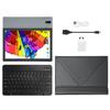 10in Tablet with Keyboard PU Leather Case 8GB 128GB 5G WiFi Front 5MP Rear 13MP 4G LTE Calling Tablet