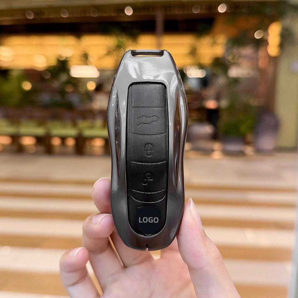 Porsche Key Case for Panamera, Cayenne, Macan, 911, 718, Taycan, Cayman