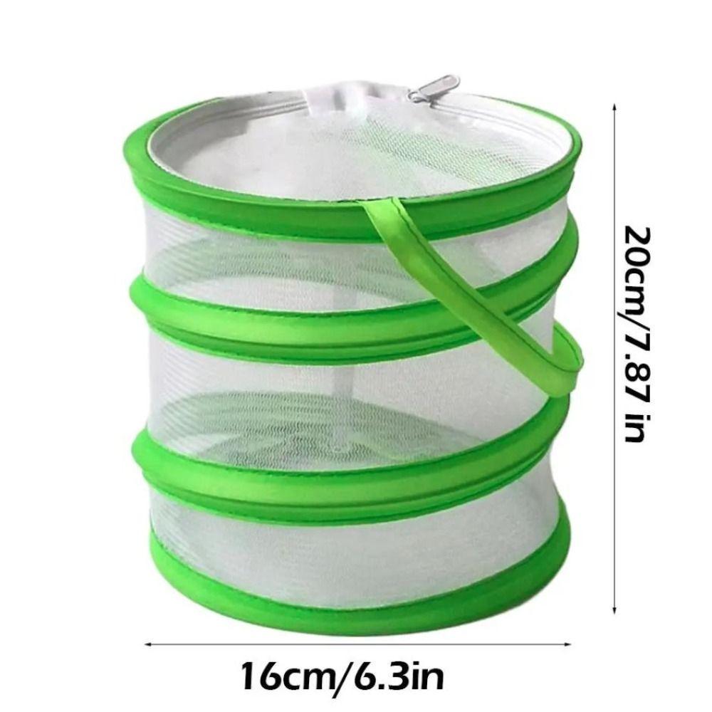 Foldable Butterfly Habitat Cage Collapsible Design Handheld Insect Cage Outdoor Use