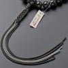 Buddhist Altar Shop Takita Shoten Prayer Beads Jodo Shinshu Formal Prayer Beads Black Burmese Jade 22 Beads Silk Tassel Kyoto Prayer Full Strand