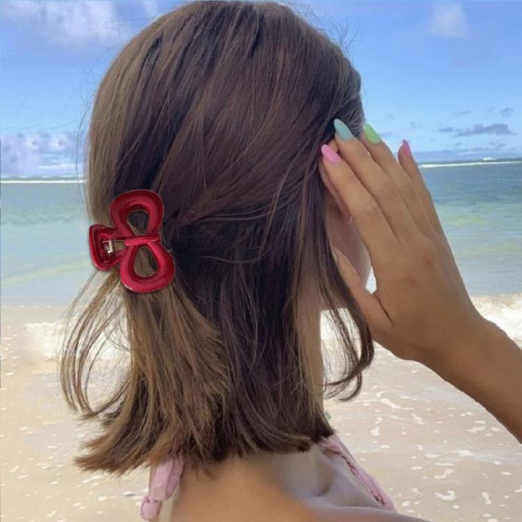 Fashionable Valentine's Day Hair Barrettes Unique Bows Clamp Hairpin Hair Clip Stylish Hair Accessory Casual Use