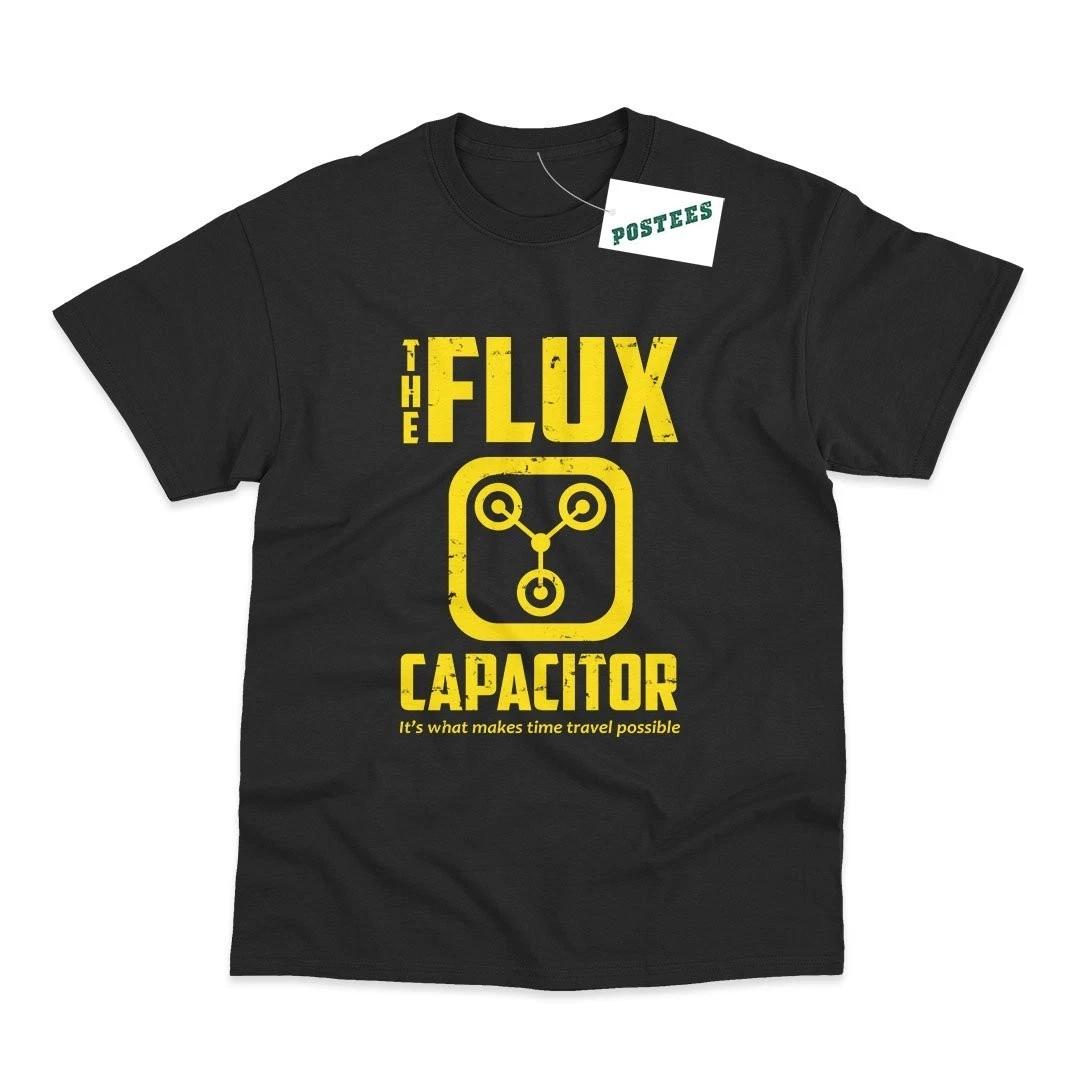 The Flux Capacitor Inspired by Back To The Future Printed T-Shirt L