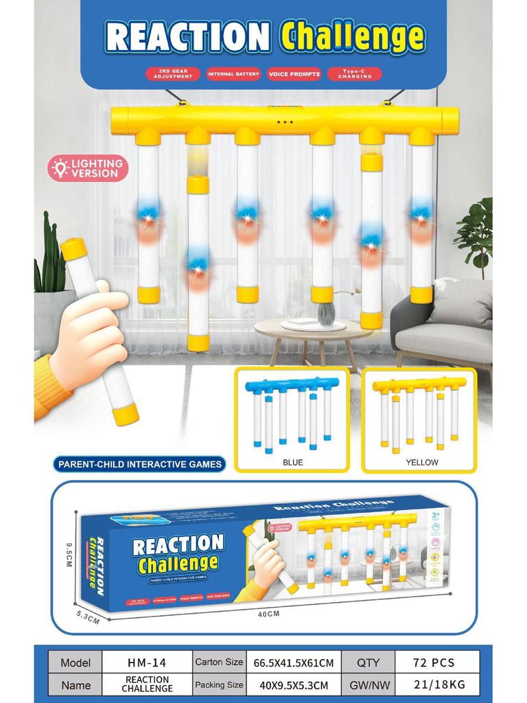 Cartoon Auge-Hand-Koordination Stick: Sensorische Integration und Reaktionstraining Spielzeug für Kinder.