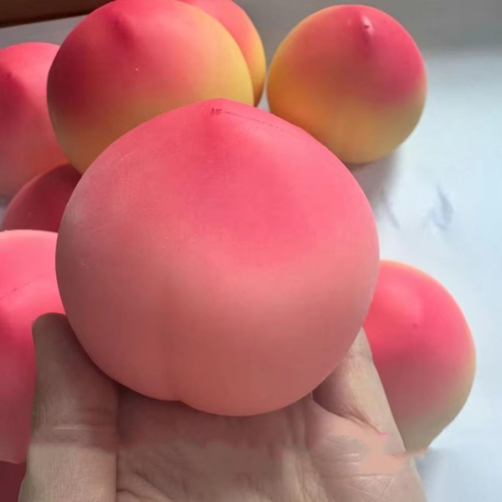 Sensory Fidget Squishy Peach Self-Made Blocks Filled Squishy Crunchy Squishy Children Gifts